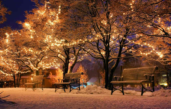 Light displays are a beautiful and low-cost way to enjoy Christmas without dragging out the decorations at home.