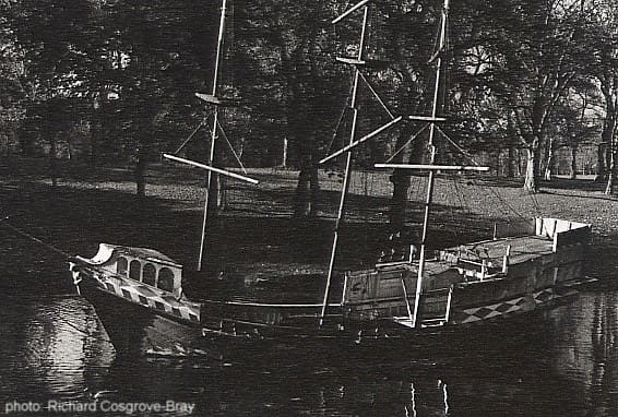 Captain Hook's famous pirate ship in Sefton Park - now lost forever, much to the chagrin of many a displaced duck.