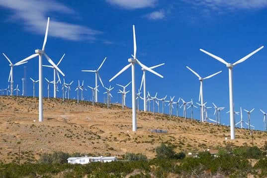 As the grids exists now, electricity usage and generation must occur simultaneously. That's a major obstacle for incorporating more renewable power, since wind and solar produce power sporadically.