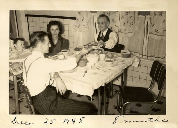 This All-American family is of French-Canadian descent. They retain their love of food from that culture.