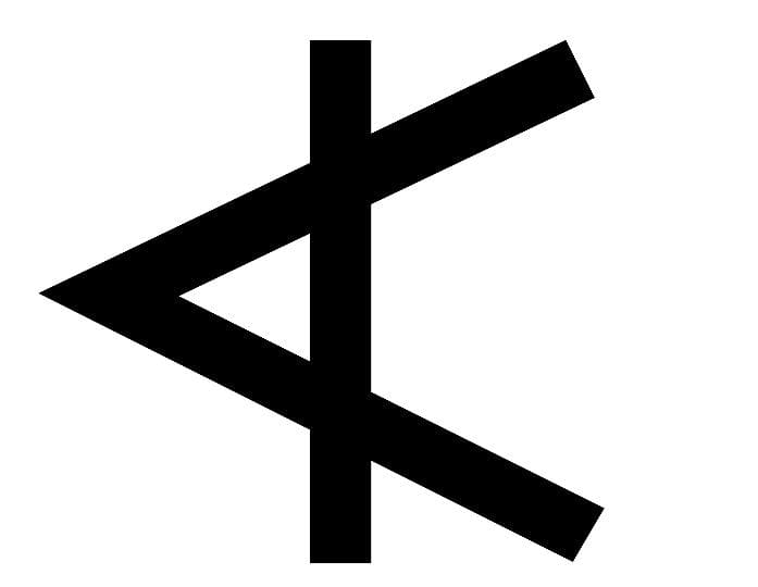 The Phoenician letter aleph was originally a lexigram for the word aleph "bull" Image Credit: Wikipedia