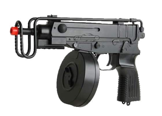 Airsoft electric pistol gearbox fits easily in the subcompact personal defense weapons. The R2 by Well, is one of the cheapest and most powerful clones on the market.