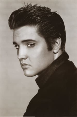 Elvis Presley. They call him the King of Rock and Roll. Watch some of his songs such as, In The Ghetto, My Way, Jail House Rock also I'll Remember you: