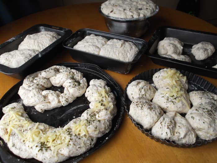 If you plan to bake your own bread, you'll need a large bench or table in your kitchen for preparation.
