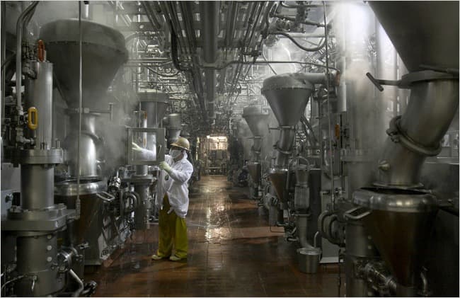 BPI injects fatty beef trimmings with ammonia to make them "acceptable for human consumption"