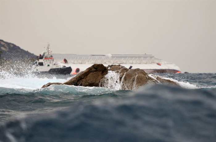 The Wreck of the Costa Concordia. Residents of Giglio said they had never seen a cruise ship come so close to the reef.