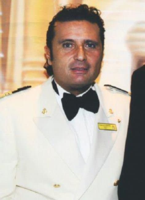 Captain of the Costa Concordia cruise ship, 52 year old Francesco Schettino. He worked for the cruise line since 2002, and was promoted to captain in 2006.