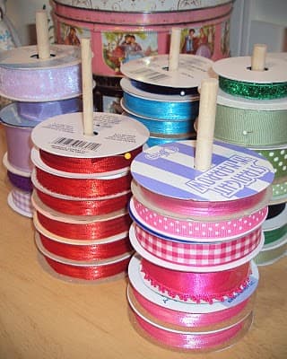 Ribbon Storage Solutions: Craft Ideas for Boxes, Organizers, and More ...