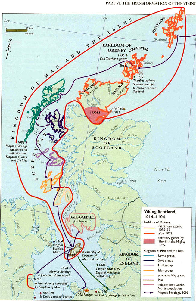 Scots kings saw the Norse presence around their northern and western channels as a threat to security. It would be an early Stuart king who acquired the northern and western isles through default on a dowry in 1468