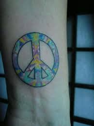 Peace Sign Tattoo And Peace Sign Tattoo Meanings-Peace Sign Tattoo