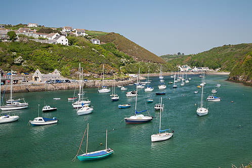 Solva, another Norse name, near Haverfordwest - Haverford means 'sea ford' ('Hav' - pron. 'how' - being the Norse for sea)