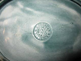 Etruscan Majolica Marking stamped by Griffen, Smith, and Hill and they were located in Phoenixville, PA