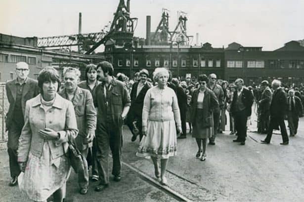 1980 - Closure! Many towns in the north were faced with a downhill spiral after pit and works closures - factories built later on the site would never provide the same employment prospects, although closure was long on the cards on cost only