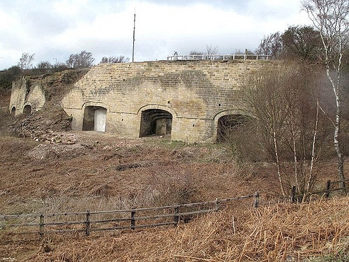 Another reminder of Consett area's industrial past from the era of the later Industrial Revolution is Bantling Lime Kilns. Lime was used not only as a natural agricultural fertliser but also an industrial chemical for steelmaking amongst others