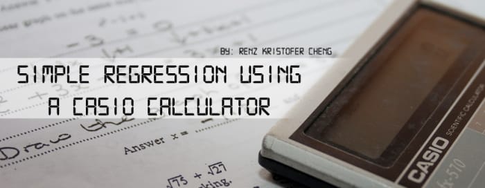 How To Do Regression On Casio Calculator