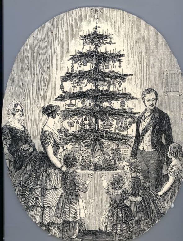 The first Christmas tree in the White House image credit: http://chapelofhopestories.com/2010/12/14/first-christmas-tree-in-the-white-house/