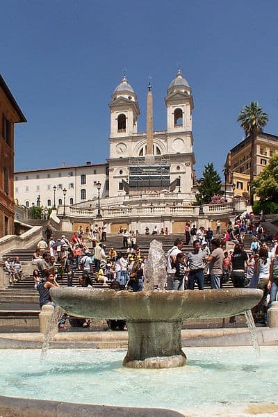 Spanish Steps in Piazza di Spagna