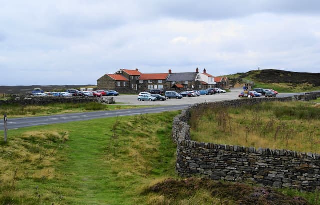 The Lion Inn, Blakey Rigg, North Yorkshire Moors on the Lyke Wake route and beside the Kirkbymoorside to Castleton road.