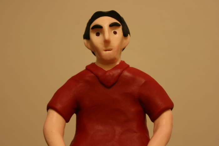 Polymer clay figures are a key component in stop-motion animation.