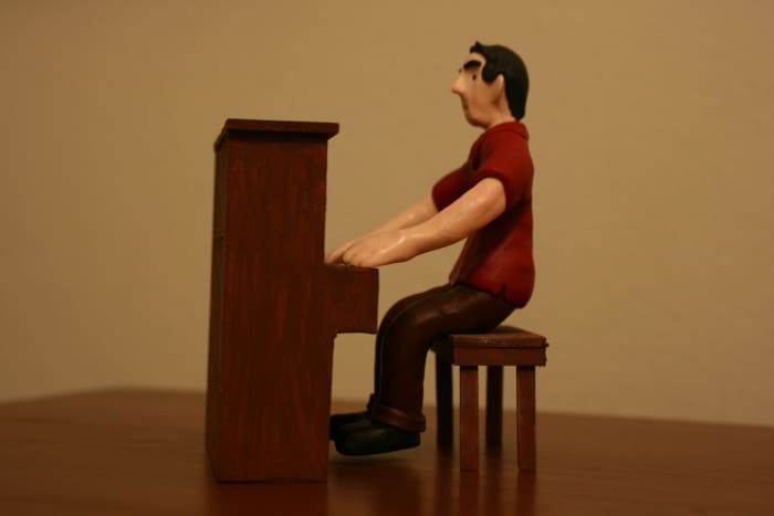 This figure is now ready to star in his own stop-motion film.