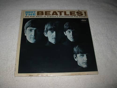 Vintage Beatles LP Meet the Beatles T 2047 First Album by England's Phenomenal Currently selling on E Bay for $3.99