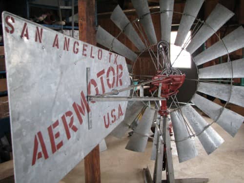Aermotor windmills are still being made in the USA. They are a large part of the landscape across the Plains