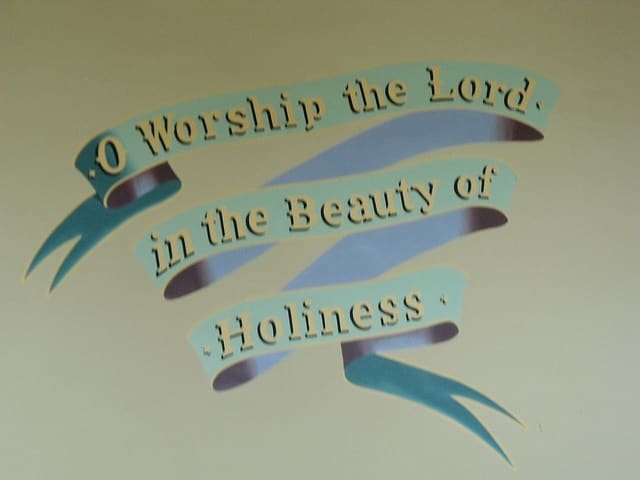 The approach in worshiping the Lord in the beauty of Holiness is a prerequisite for entering in the gates and courts.
