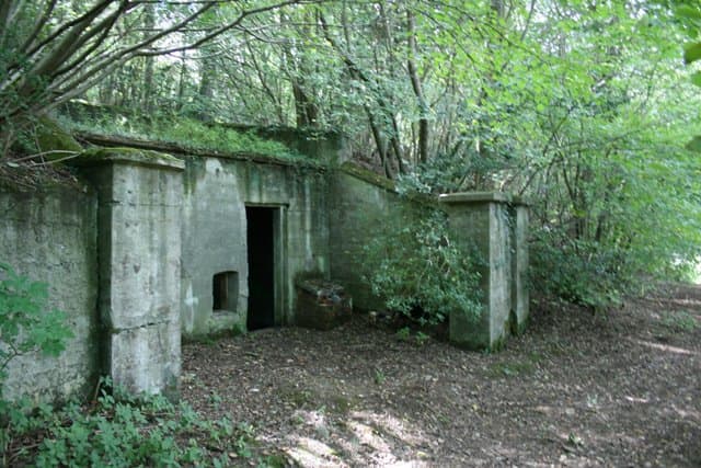 Spawod Mine powder magazine near the stables - what if this lot had gone up and taken the stables with it?