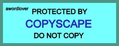 This means don't copy this article. It also means if you DO copy, I am going to file a DMCA notice of copyright infringement against you.