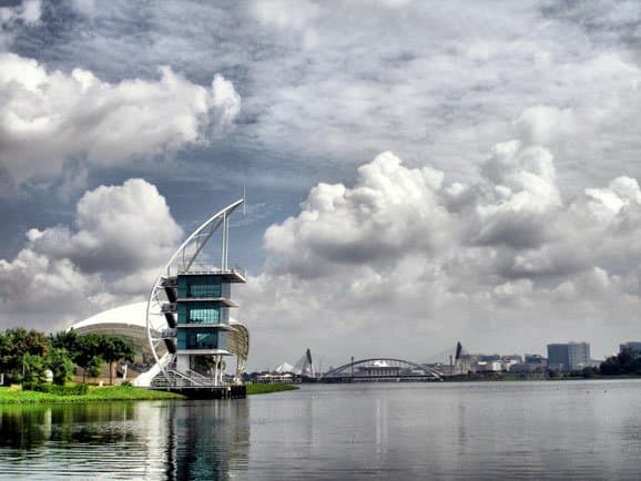 Putrajaya Water Sport Complex, venue for the Malaysia International Dragon Boat Race in Putrajaya