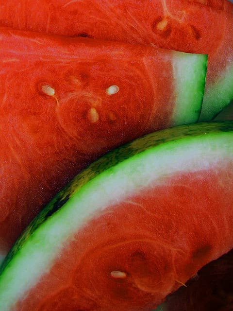 Tequila Infused watermelon on a hot summer day while camping the perfect addition to any adult trip.