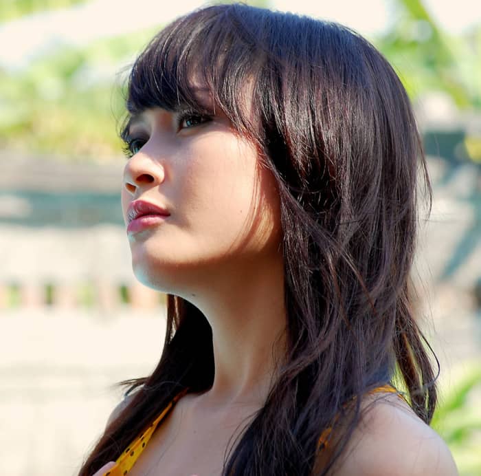 Soft black is a less harsh-looking shade for those who want to try black hair but aren't sure if it will suit them.