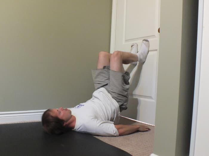 Up Against a Door or Wall Exercises. Mix Up Your Workout Routine ...