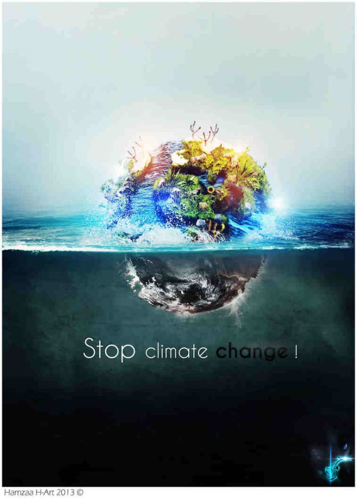Climate change is already affecting a wide variety of biological species including us. Everyone has to do their share in stopping its causes in their respective places.