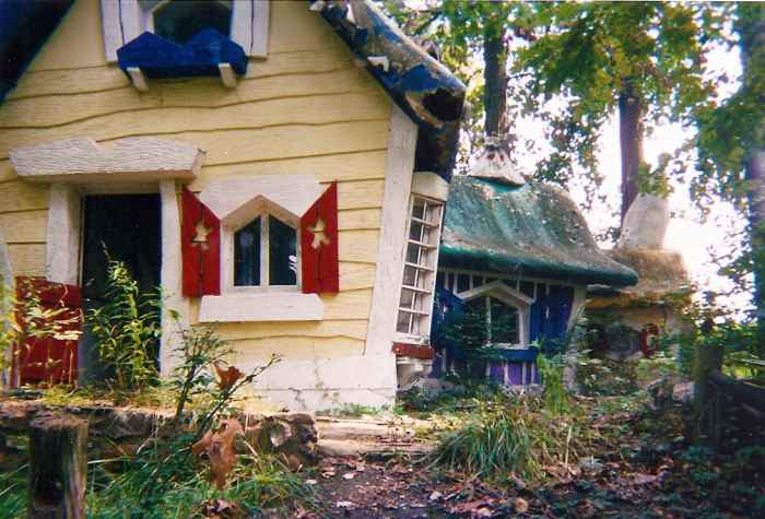Weedy and trash strewn, the old attractions at the Enchanted Forest still offered their own peculiar enchantment.