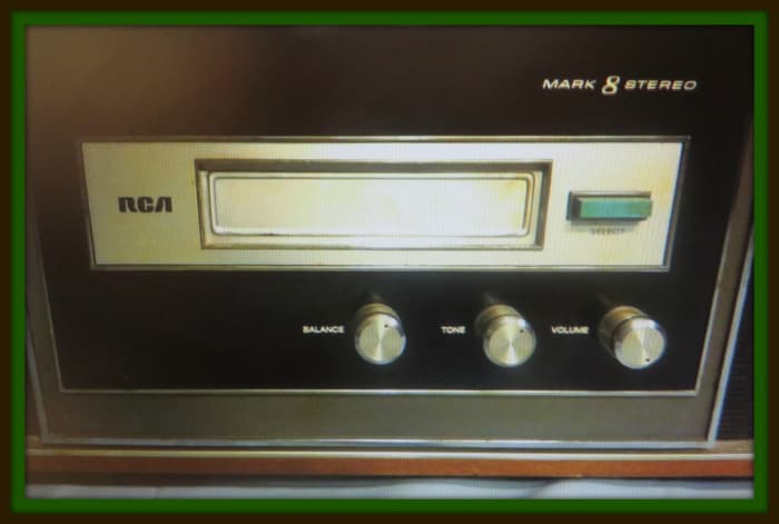RCA made many 8 track player, the Mark 8 was a great commercial success and for 1969 had many wonderful innovations with its wonderful built in speakers for portable listening.