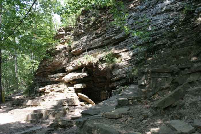 One thing that impressed all the Union troops who fought in Arkansas was the universal presence and un-ending supply of rocks.