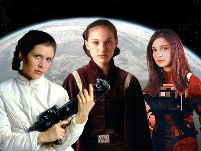 Notice the family tree in today's quiz? We have Grandma Padme (middle), mother or Leia (left), who birthed Jaina (right)