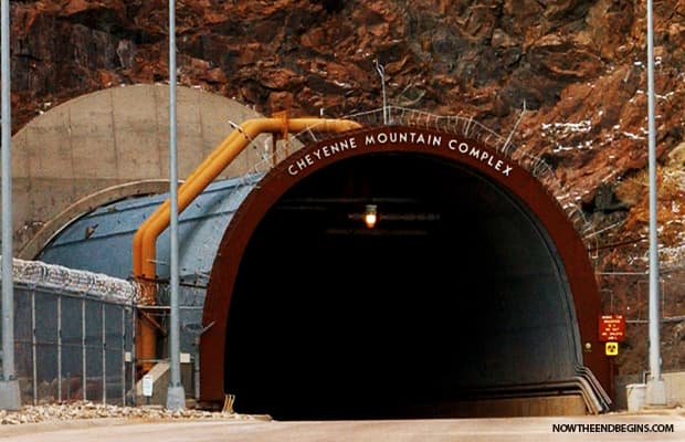 This complex housing NORAD was built to survive an Electro-Magnetic Pulse caused by a nuclear detonation.