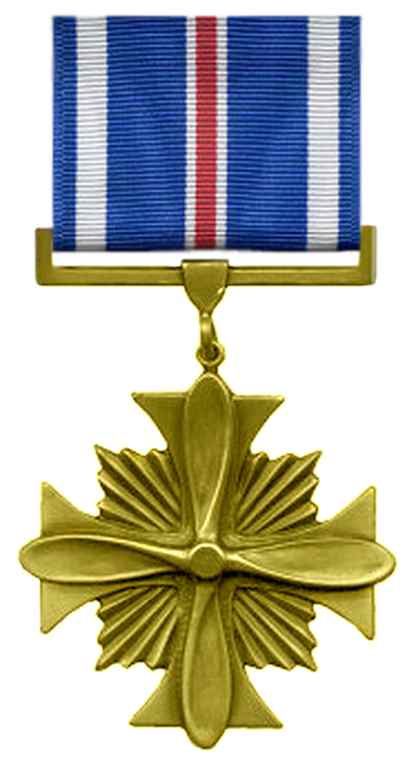 Luke J. Weathers, Jr. was awarded The Distinguished Flying Cross for heroism and extraordinary achievement during WWII.