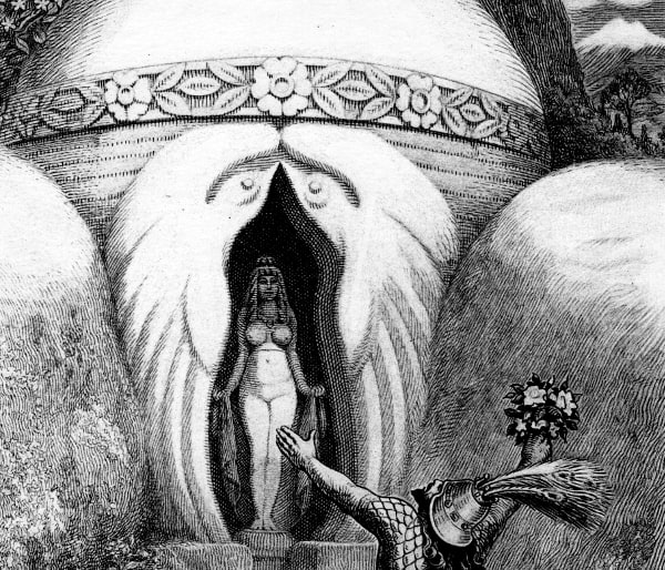 Here we show a portion of 'Then Demetrios went into the Sacred Grove upon the Hillsides' - it is from the suite prepared by Frank C Pape published in "Domnei: A Comedy of Woman-Worship" (1930).