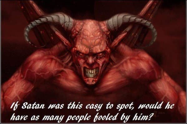 The one laughing at his foolish followers