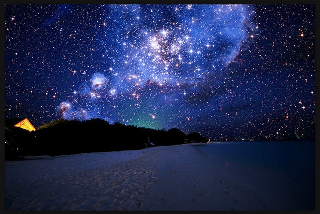 "I didn’t think much about the party. Instead, I was enjoying the moment, staring at the clear summer night sky."