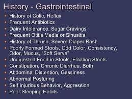 Children with autism are more likely than other children to present with severe bowel and gastrointestinal issues