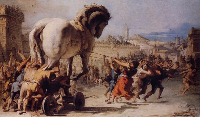 The Trojan War was a Bronze Age conflict between the kingdoms of Troy and Mycenaean Greece