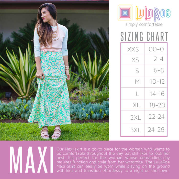 How to Find the Right Lularoe Clothing Size for You - HubPages