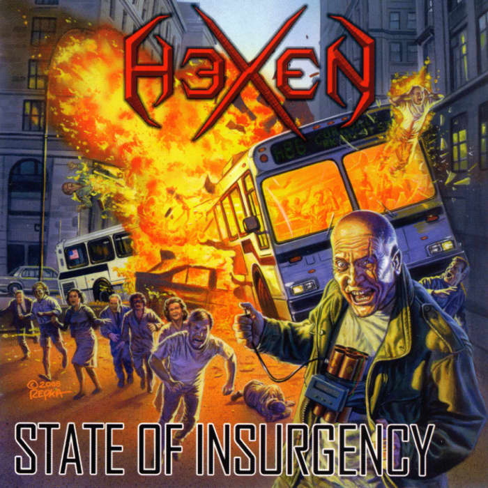 Although the album cover for State of Insurgency shows a very chaotic scene, the album is anything but that, providing listeners with some good progressive thrash metal.