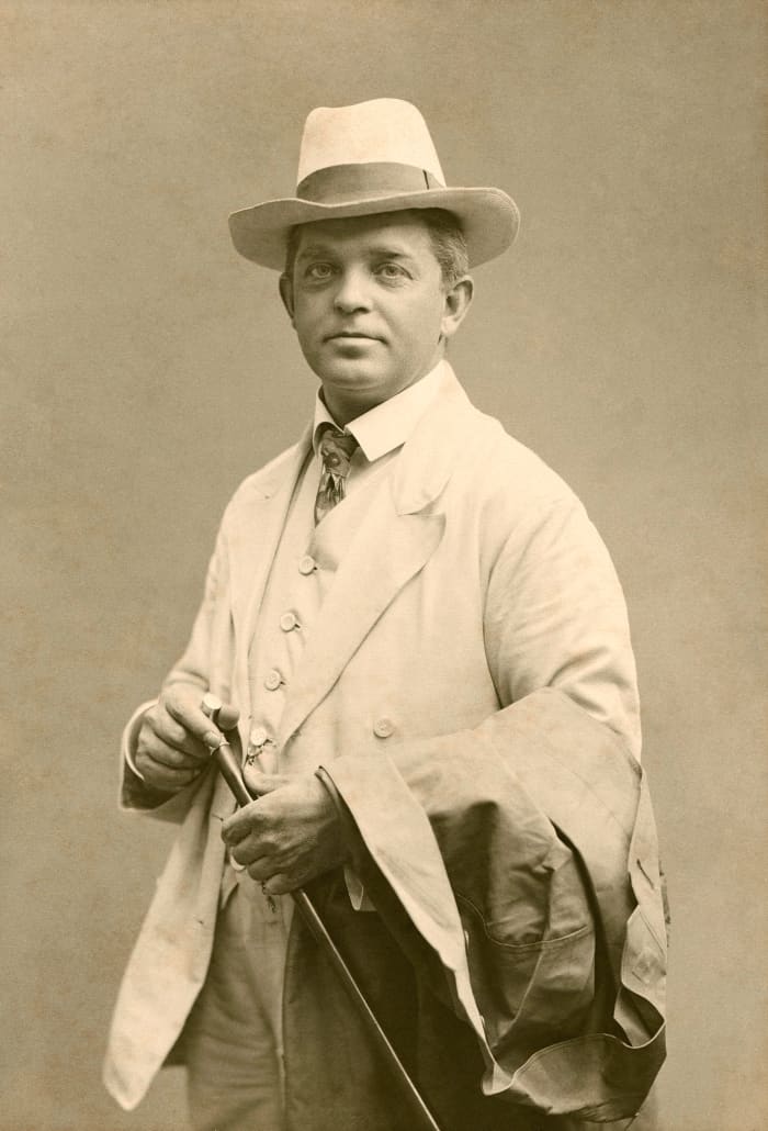 Photograph of Carl Neilson c1908.