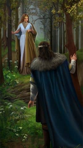 By steamey. Though Tolkien's stories are known for highlighting three successful relationships between the two races, Athrabeth implies others have occurred or were thought about. Mithrellas and Imazor was one later example of this.