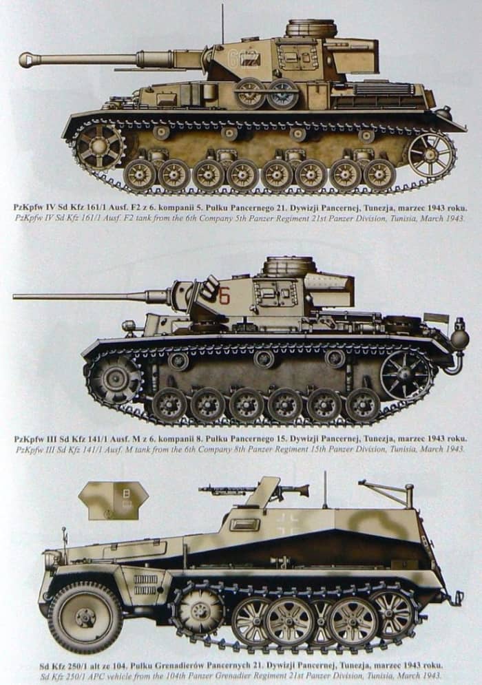 The tanks and artillery of the Arica Korps at that time in the war the best any country could put in the field.